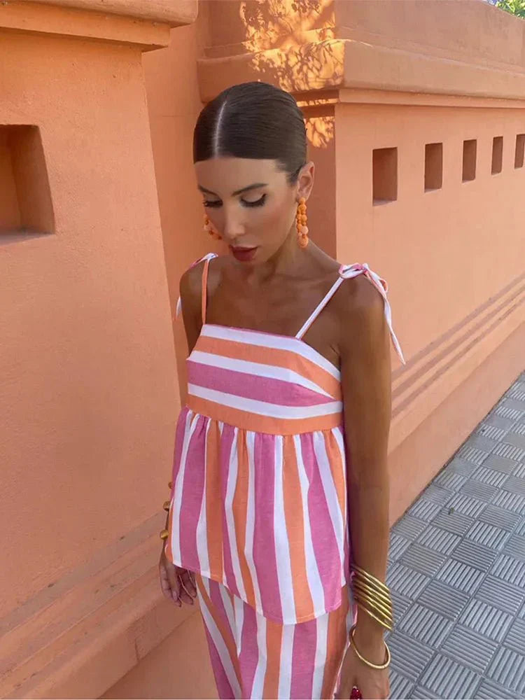Madeleine | Luchtige vloeiende jurk elegant zomer bruiloft