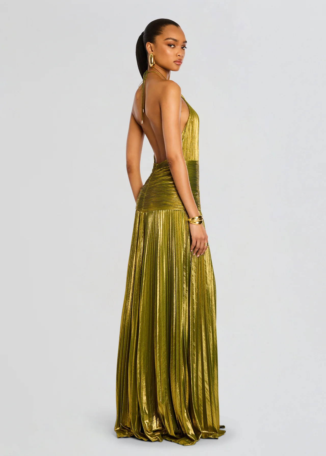 Alana | Elegante maxi jurk sensationele snit avond