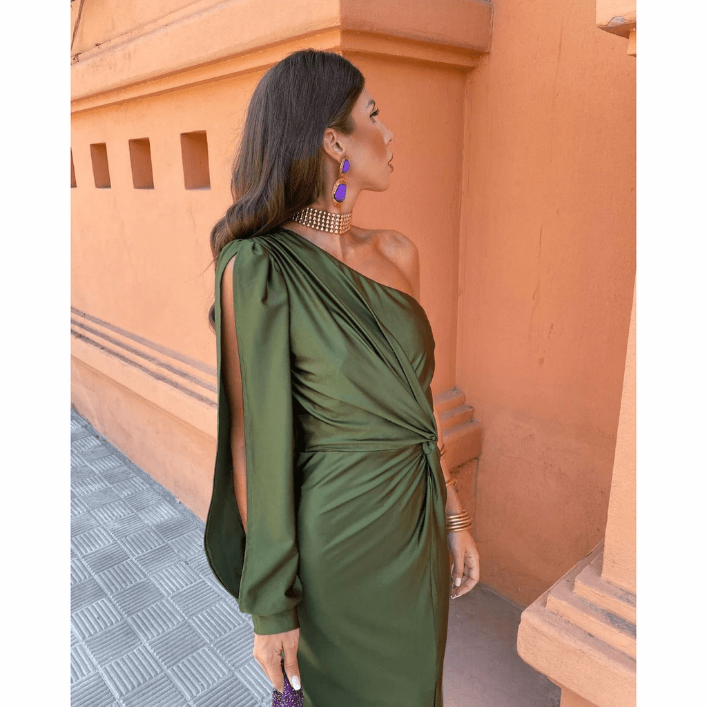 Felicity | Elegante avondjurk gestructureerd chic bruiloft