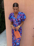 Suzette | Elegante avondjurk bruiloft vloeiend chic