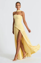 Julia | Asymmetrische maxi jurk modern bruiloft