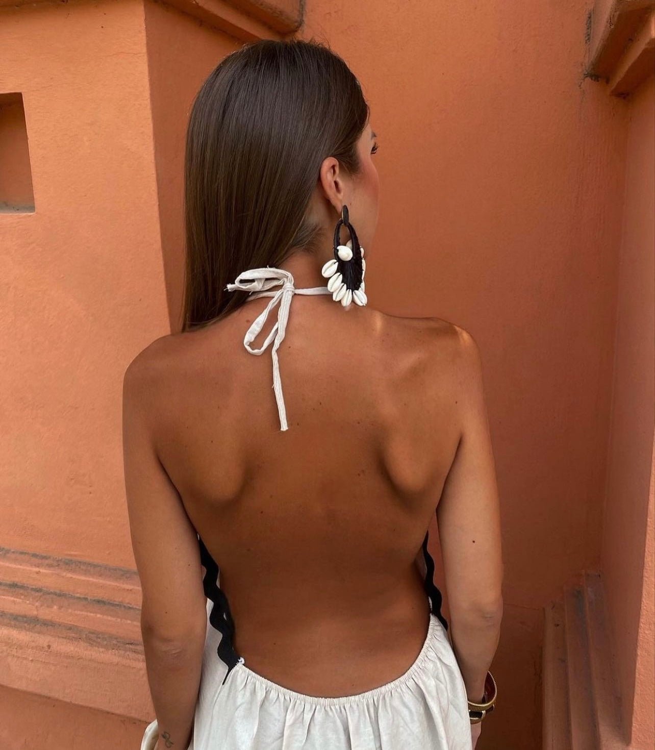 Victoria | Elegante lange jurk vloeiend bruiloft