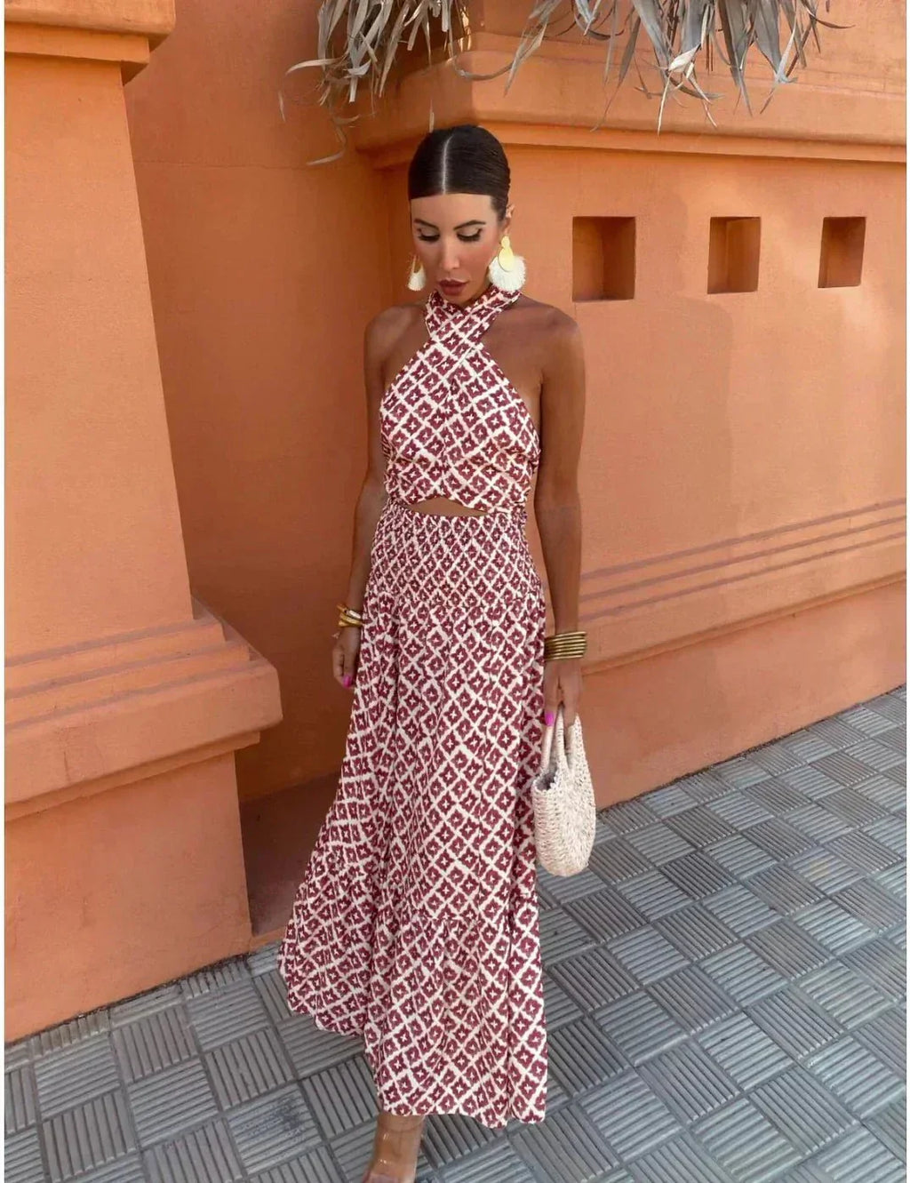 Cleo | Luchtige zomerjurk vloeiend elegant casual