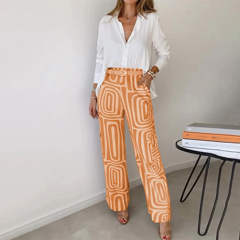 Opal | Elegant 2-delig set broek dames chic