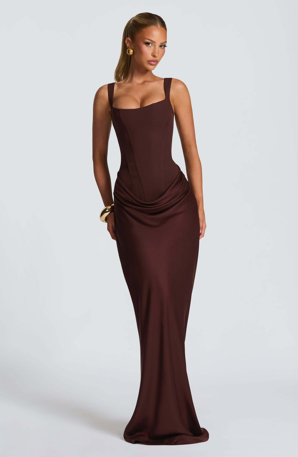 Jasmine | Mouwloze bodycon maxi jurk elegant